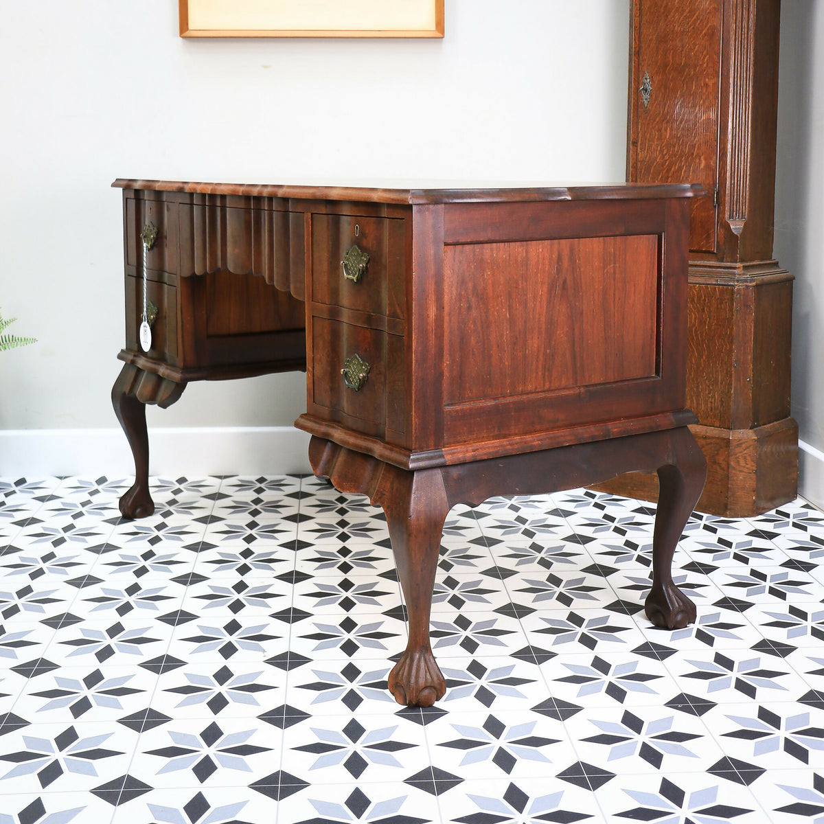 Rare Dutch Colonial Desk Dressing Table South African Stink Wood