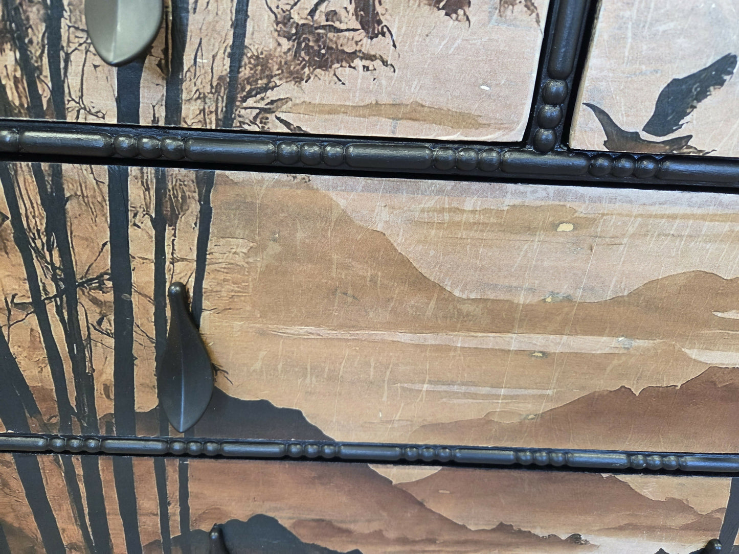 Vintage Pine Chest of Drawers