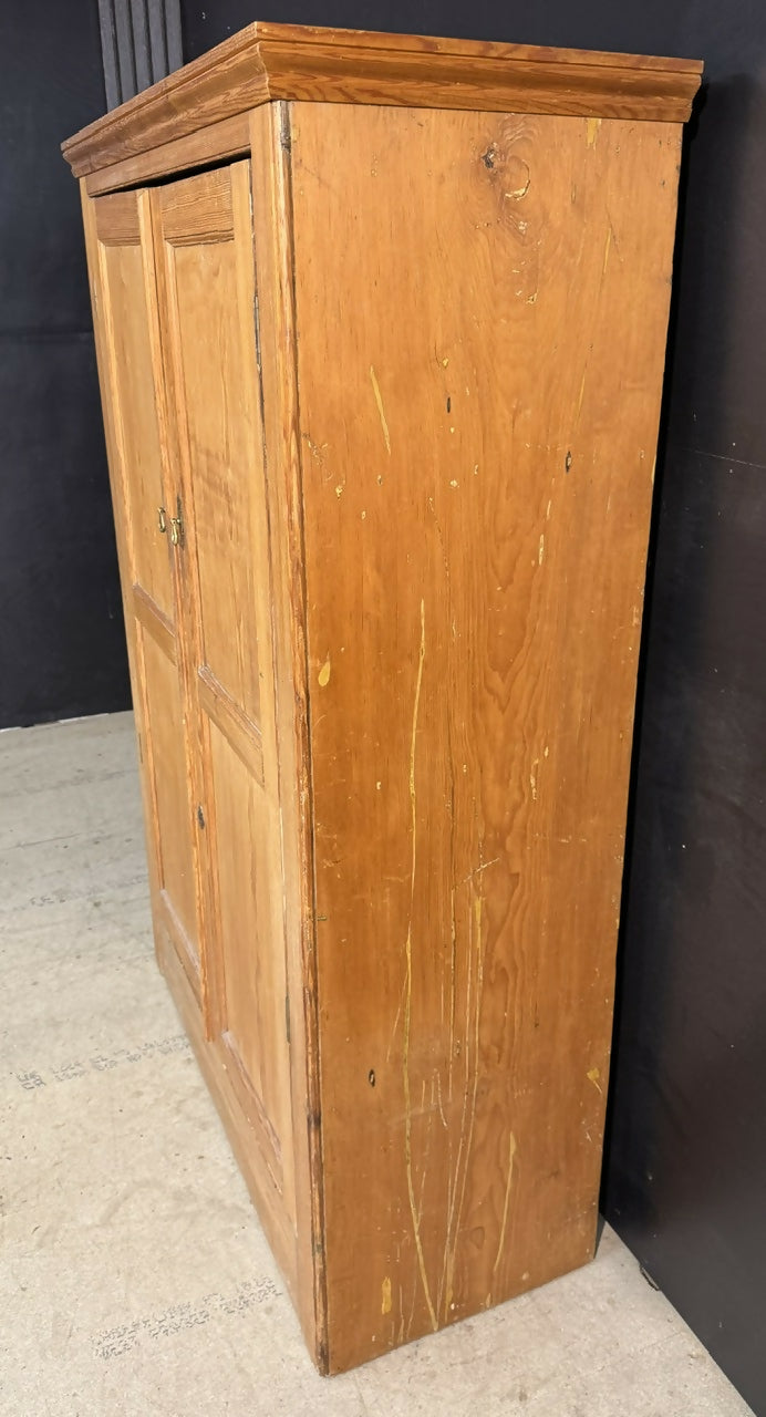Antique Pine Larder Cupboard