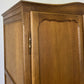 Wardrobe Vintage French Louis Oak Two Door Bedroom Storage Armoire LOT 6523