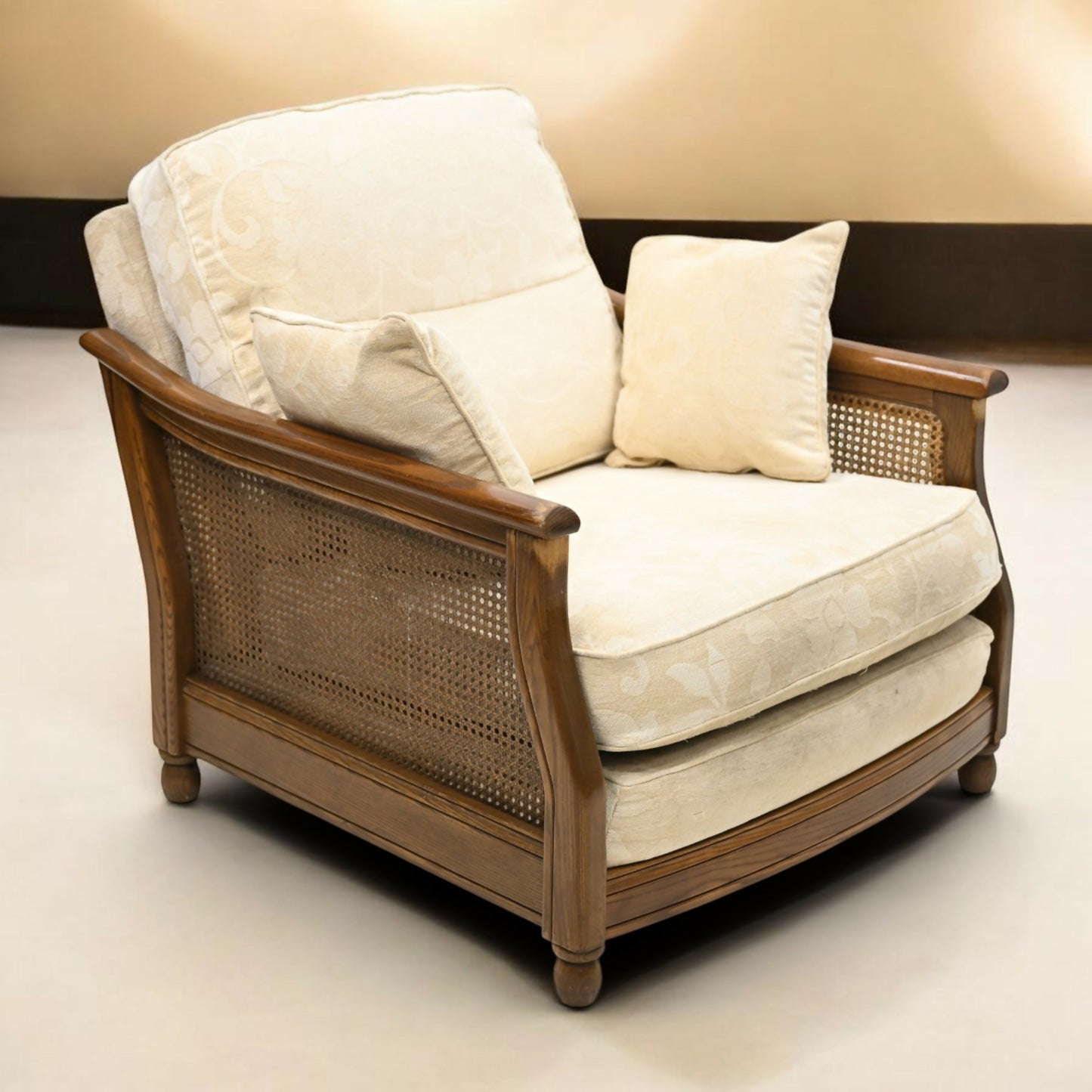 Ercol Bergere Armchair Ercol's Upholstery Golden Dawn Frame FREE UK Delivery