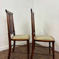 Pair of Edwardian Arts & Crafts Inlaid Mahogany Parlour Chairs