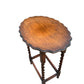 Antique Oak Barley Twist side table