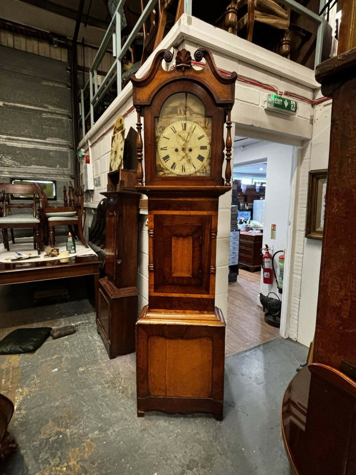 8 Day Longcase Clock, By W Windle Of Stockton