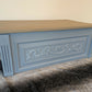 Ornate vintage blanket box or toy chest