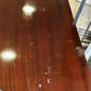 Antique Mahogany Games / Console Table With Fold Over Lid And Compartment