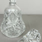 Carafe Set Vintage Style Crystal Cut 6 Shot Glasses and Tray LOT 6436