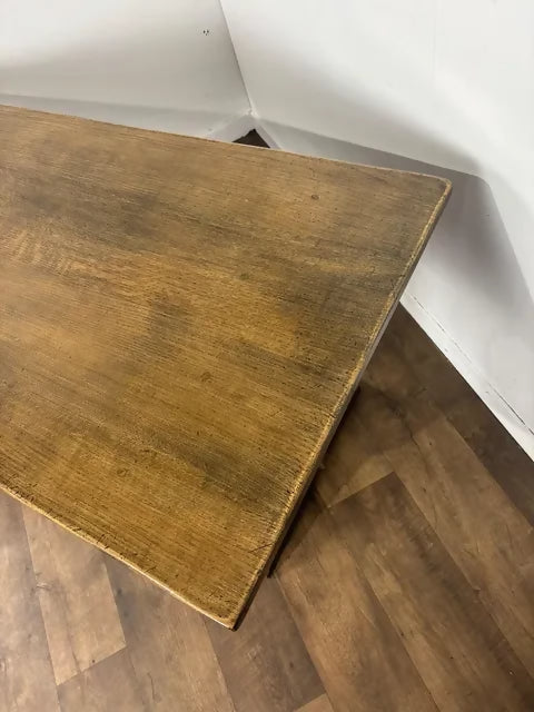 Vintage Oak Refectory Style Dining Table