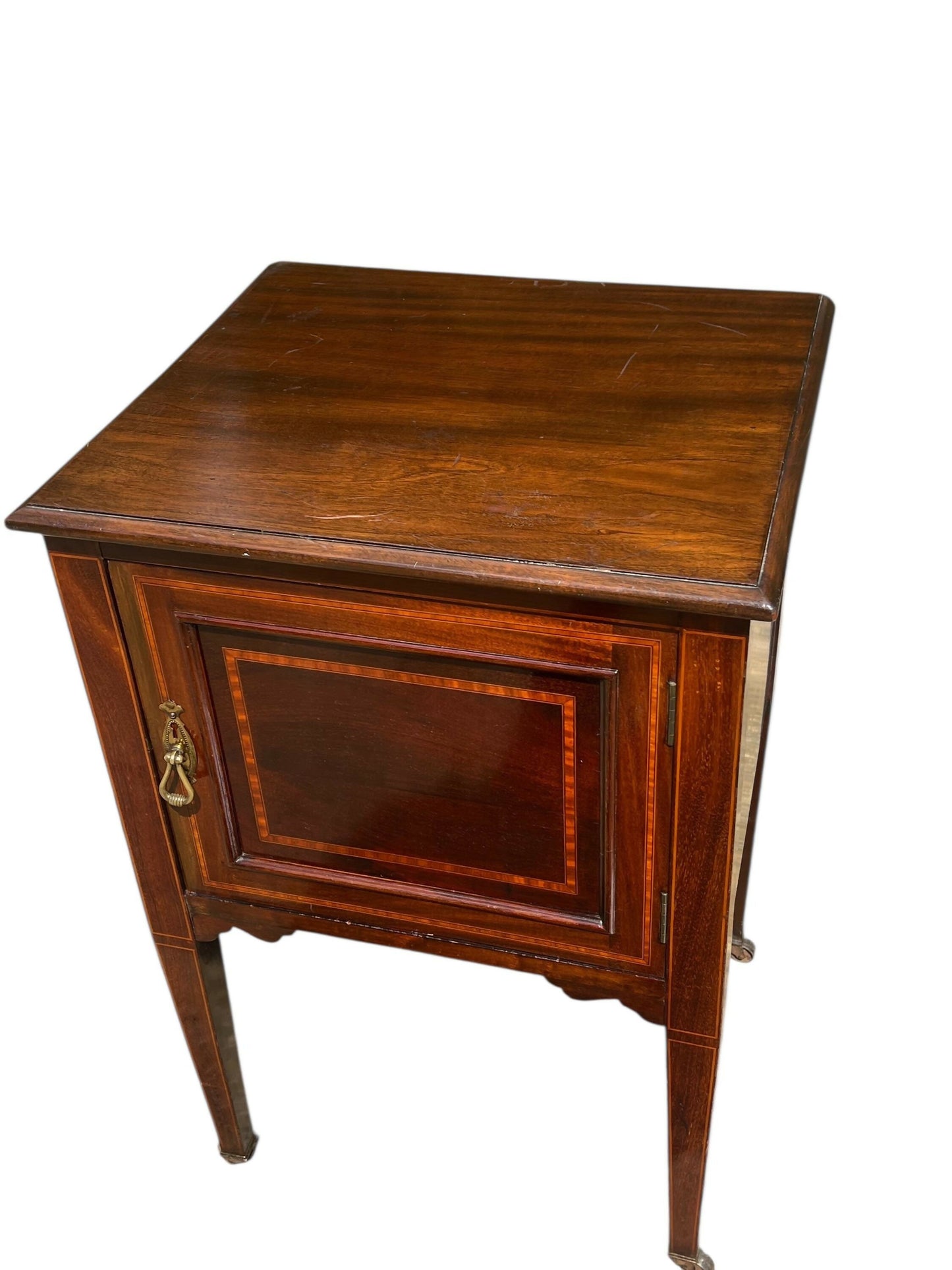 Antique Mahogany Edwardian bedside cupboard