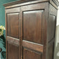 Early Oak Two Door Hall Wardrobe3