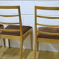 vintage dining chairs X4 teak McIntosh danish mid century DELIVERY