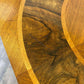 Art Deco Inlaid Walnut Draw Leaf Dining Table