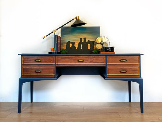 Writing Desk By Stag, 1970s Mid Century