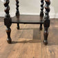 Vintage Oak Barley Twist Plant Stand
