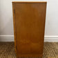 Vintage Birdseye Maple Bedside Cabinet Art Deco Cupboard 30s Antique Nightstand