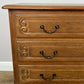 Chest of Drawers Vintage French Louis Oak 3 Drawers Carved Cabinet LOT 6250