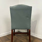 Classic Gainsborough Chair in Duck Egg Leather