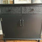 Elegantly restyled Black Sideboard/occasional drawer unit