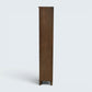 Corner Display Cabinet Carved Cupboard & Open Shelves by Jaycee FREE UK Delivery
