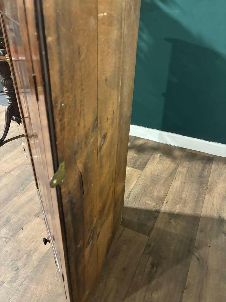 Georgian Oak with Mahogany Cross Banding Corner Cupboard5