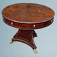 Good Quality Figured Mahogany Drum Table