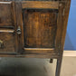 Vintage Oak Sideboard Cupboard With Drawers Dresser Base Service Cabinet English