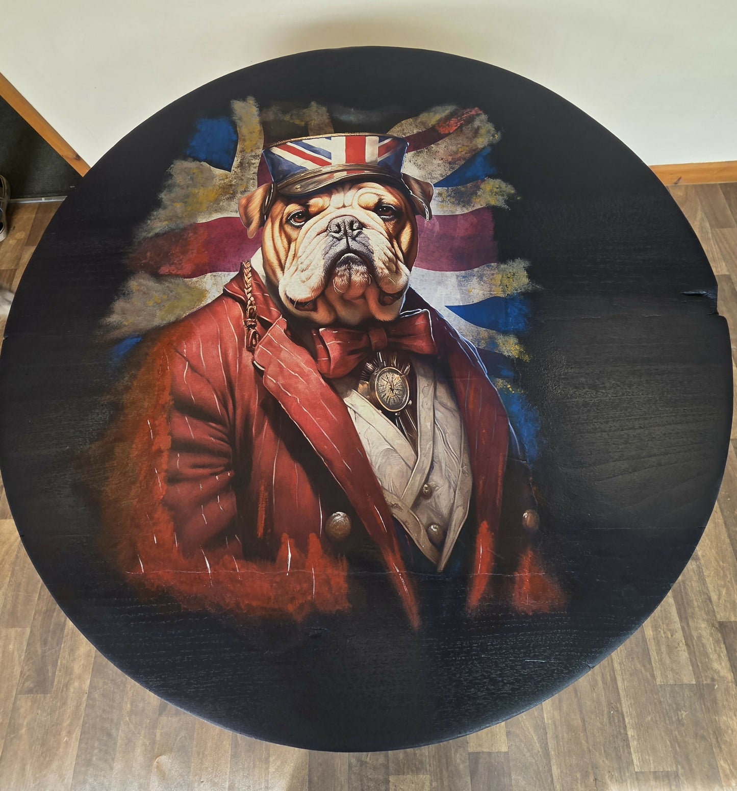 Georgian Oak Tilt Table