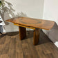 Art Deco Inlaid Walnut Draw Leaf Dining Table