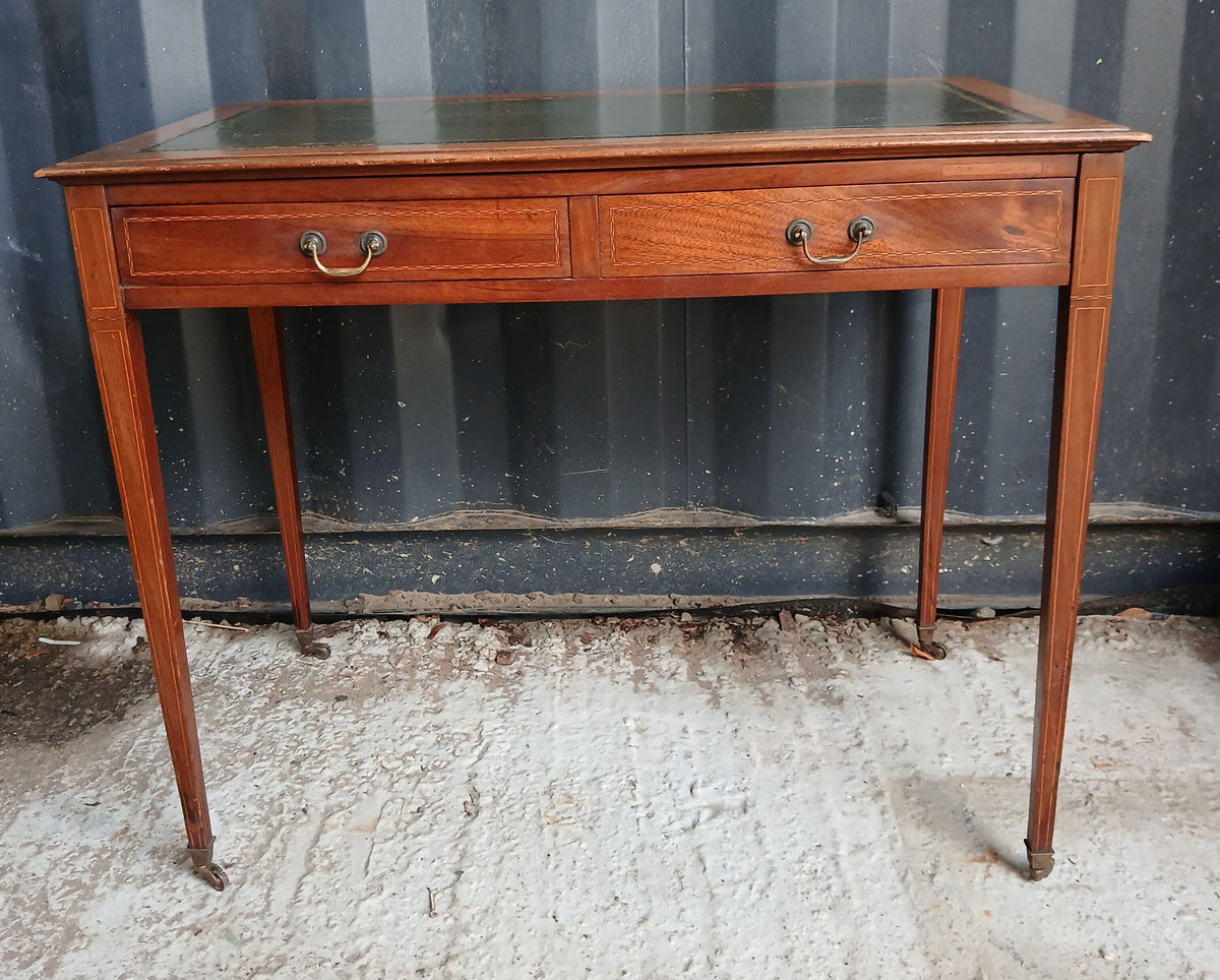 Edwardian Mahogany Writing Table