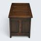 Oak Blanket Box / Coffee Table Carved Front Traditional Finish FREE UK Delivery