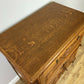 Cabinet Vintage French Louis XIV Style Oak Sideboard Carved Cupboard LOT 6249