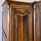 Wardrobe Vintage French Louis XVI Style Four Door Oak Carved Armoire LOT 6454