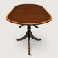 Regency Style Dining Table Mahogany D End Twin Pedestal Seats 8 FREE UK Delivery. SBR10853/2108E