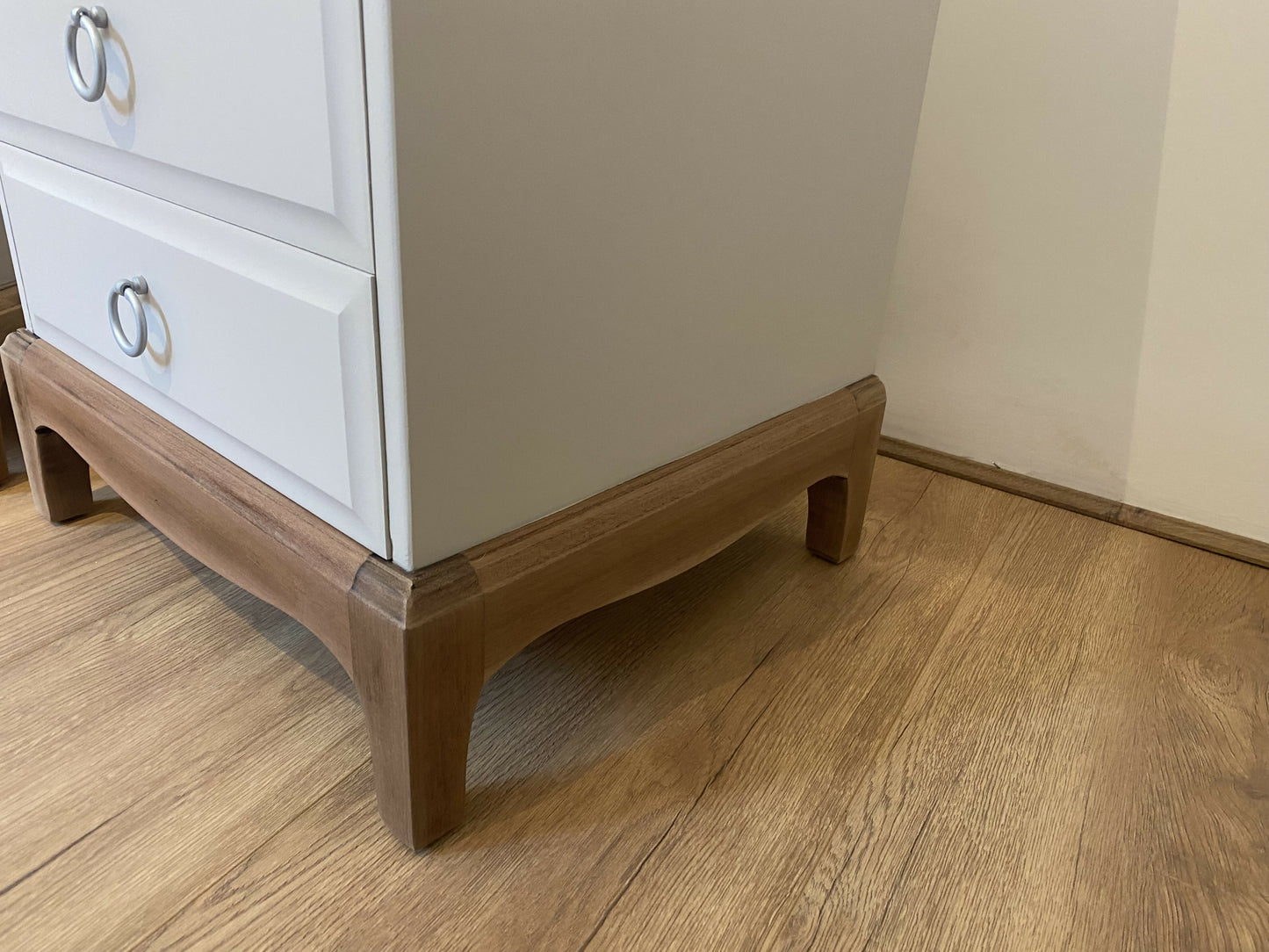 Stag 4 Drawer Bedside Tables