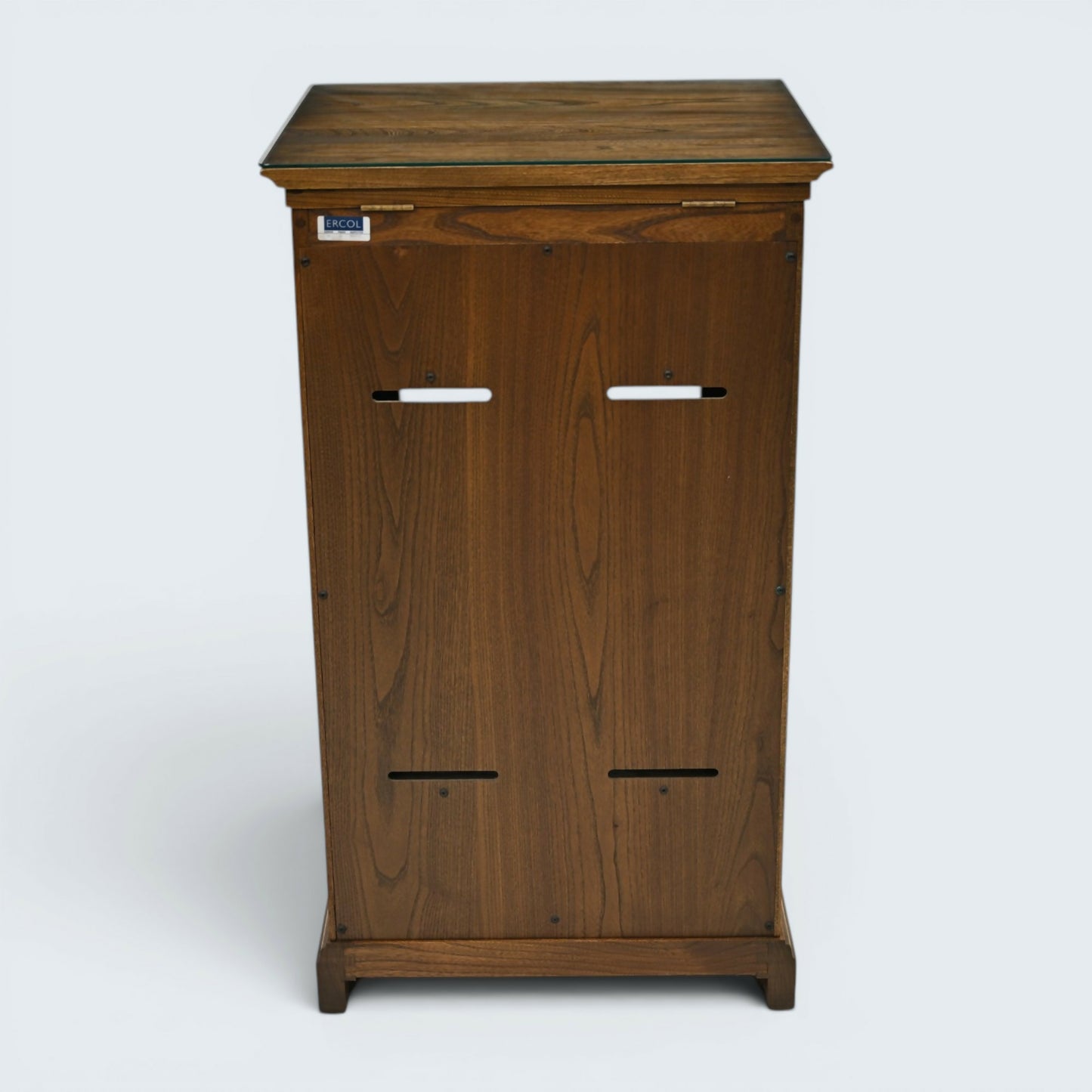Ercol Hi Fi Cabinet Vinyl Record Player LP Storage Golden Dawn FREE UK Delivery