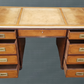English Campaign Style Pedestal Desk by Baker Furniture Collectors Edition