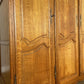 Wardrobe Vintage French Louis XVI Style Oak Four Door Carved Armoire LOT 6401