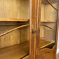 Bookcase Vintage French Louis XIV Style Oak Display Cabinet Sideboard LOT 6359