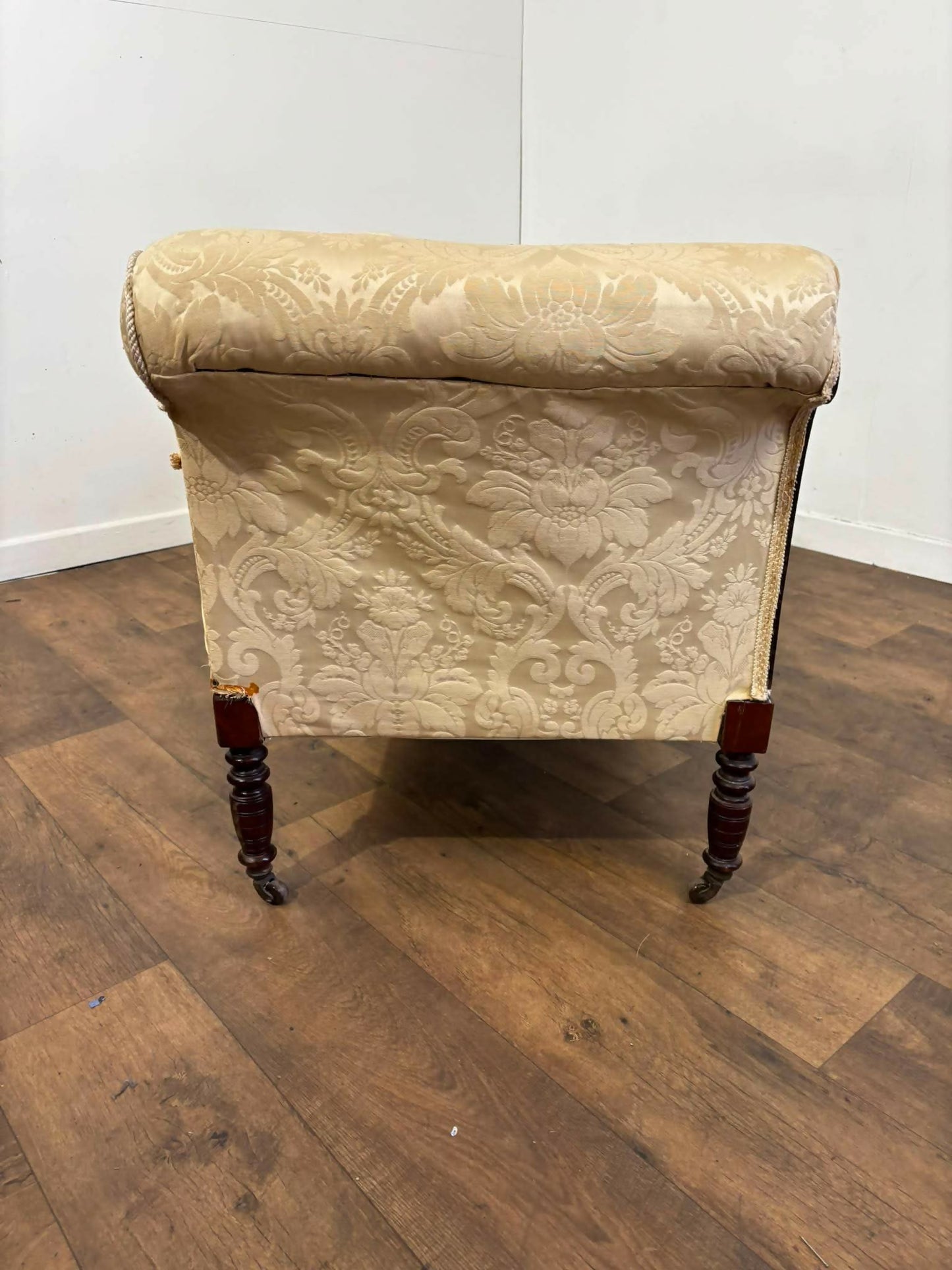 Victorian Mahogany Chaise Longue