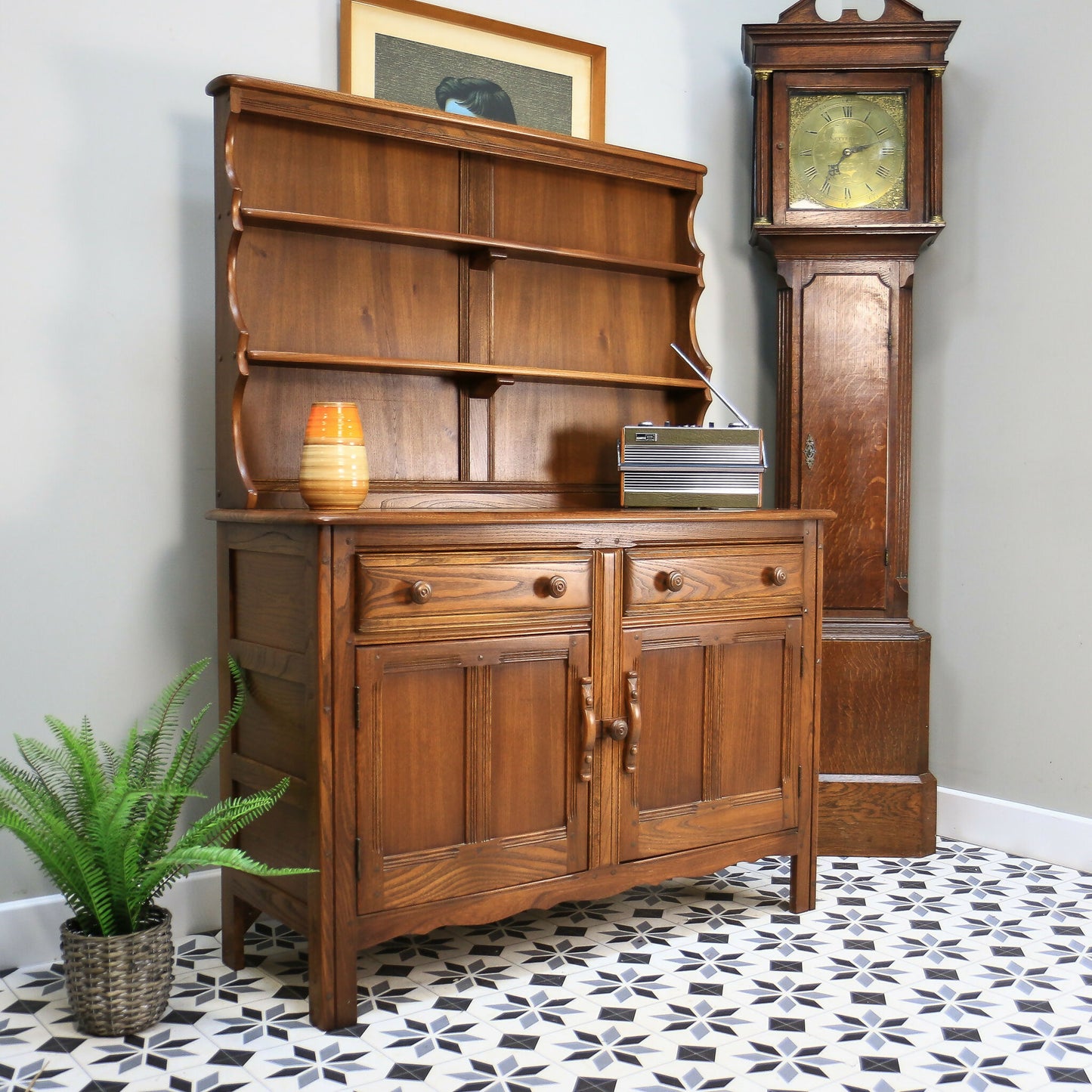 Ercol Elm Dresser Old Colonial in Golden Dawn
