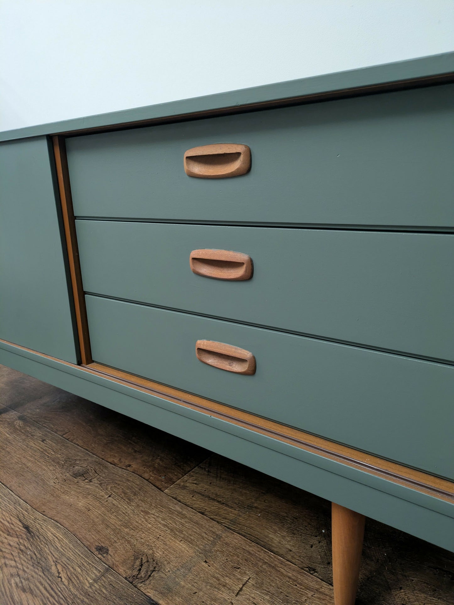 Made to Order Schreiber Sideboard Upcycled Painted Midcentury Furniture Vintage