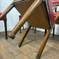 Set of Four Early 20th Century Oak Art Nouveau Dining Chairs