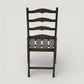 Set of 6 1970s Ercol Ladderback Dining Chairs Dark Finish FREE UK Delivery*