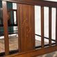 Edwardian Mahogany Inlaid double bed stead7