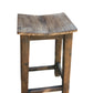Antique rustic workshop stool