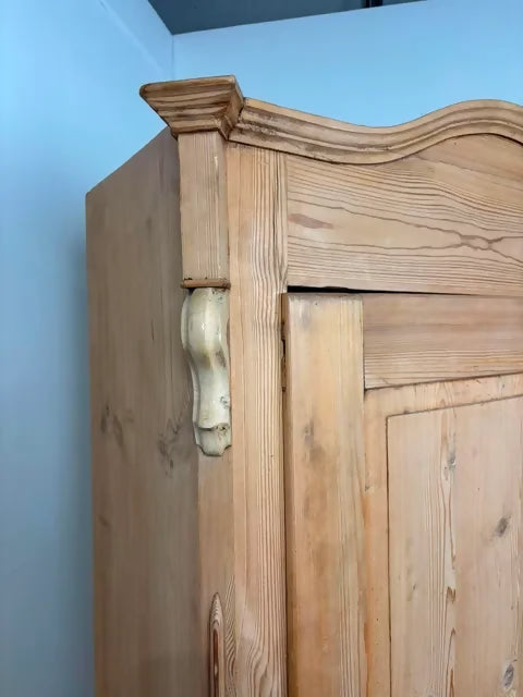 Antique French Style Pine Cupboard