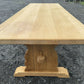 Huge 3 x 1 Meter French Oak Farmhouse Dining Table