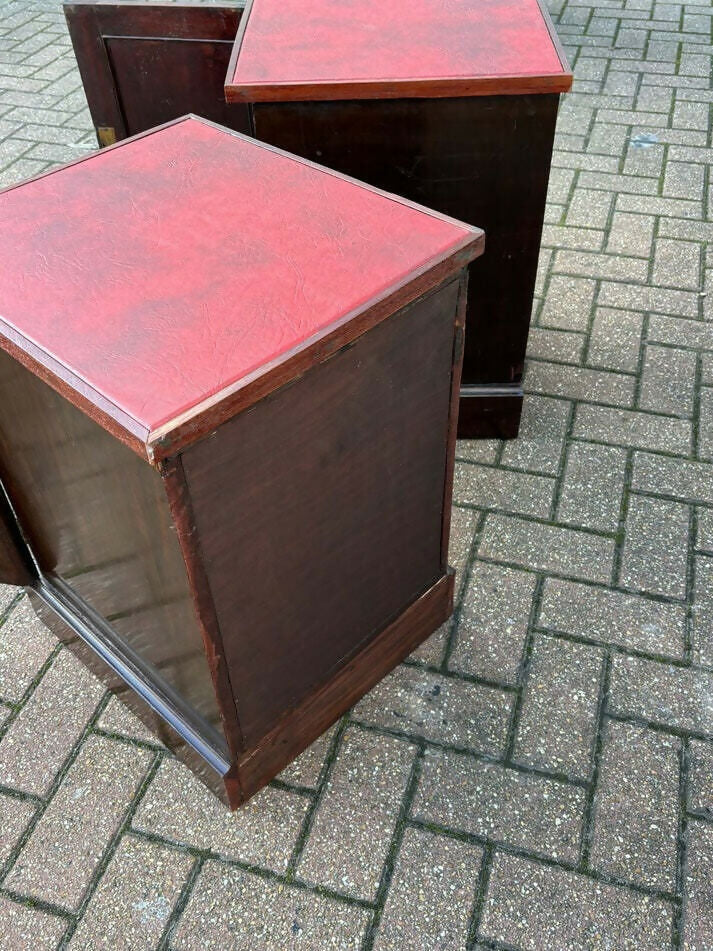 Pair Of Victorian Bedside Cupboards