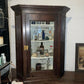 Antique Corner Apothecary Cabinet