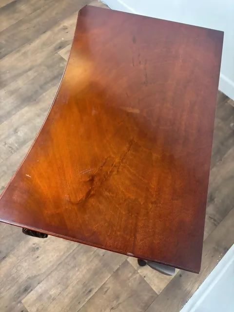 Reproduction Mahogany Side Table With Drawer